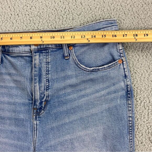 Madewell Light Blue Flare & Wide Leg Jeans - Picture 8 of 15